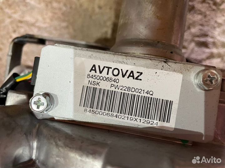 Электроусилитель руля эур веста