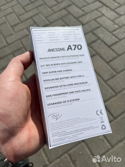 Itel A70, 4/256 ГБ