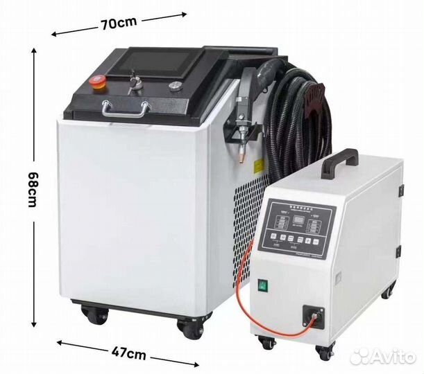 Аппарат лазерная сварка, чистка резка мини 3в1