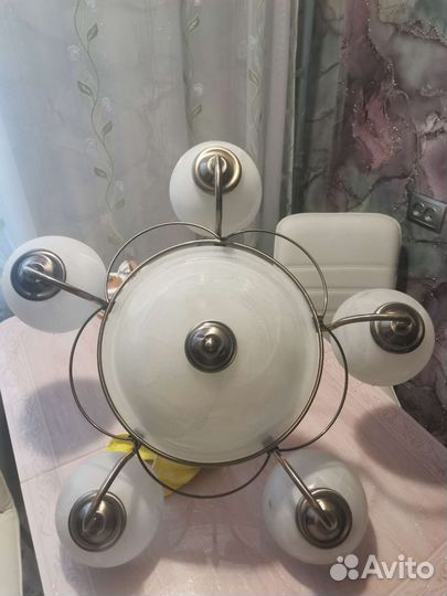 Люстра подвесная бу