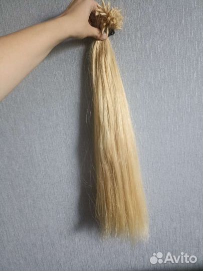 Волосы для наращивания натуральные бу