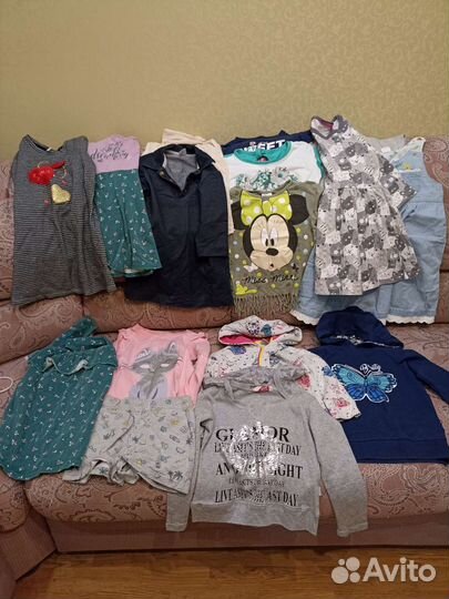 Детские вещи пакетом для девочек 116