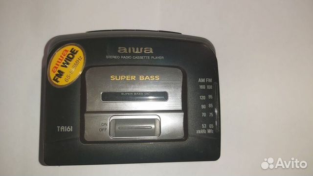 Аудиоплеер кассетный с р.приемником aiwa HS-TA161V