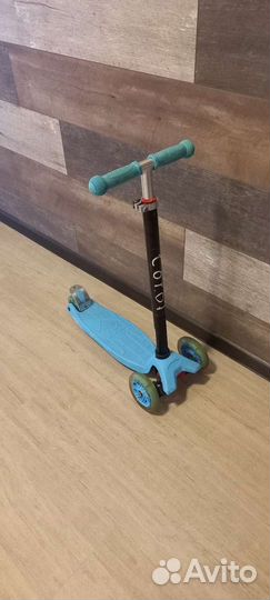 Самокат детский трехколесный бу