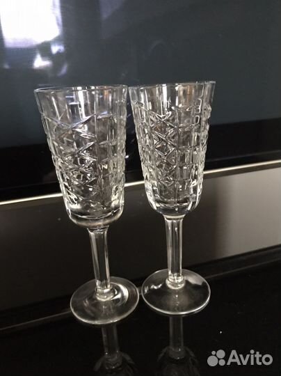 Хрустальные рюмки времен СССР