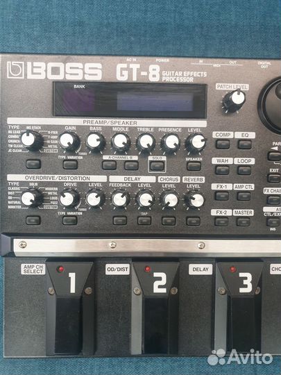 Гитарный процессор Boss gt-8