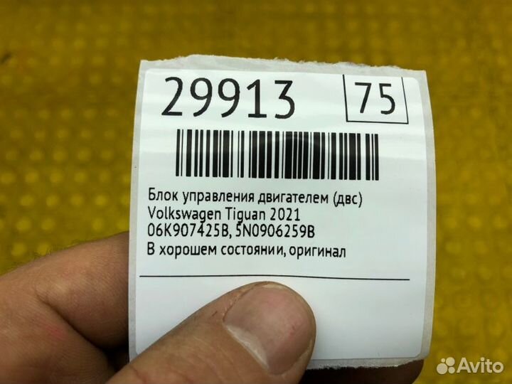 Блок управления двигателем (двс) Volkswagen Tiguan