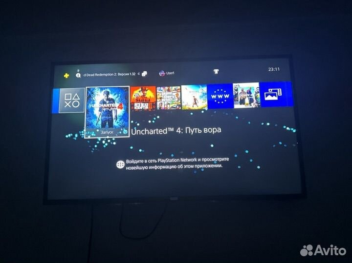 Sony PS4 2 джойстика + игры