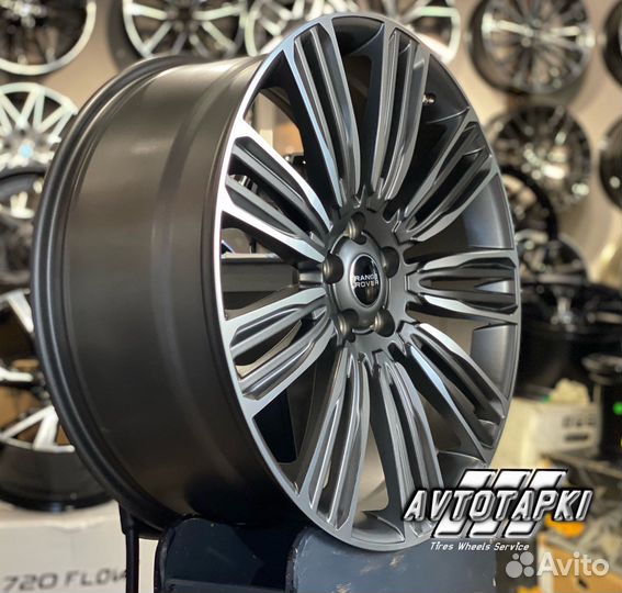 Диски range rover Autobiografia 2 r22 satin grey