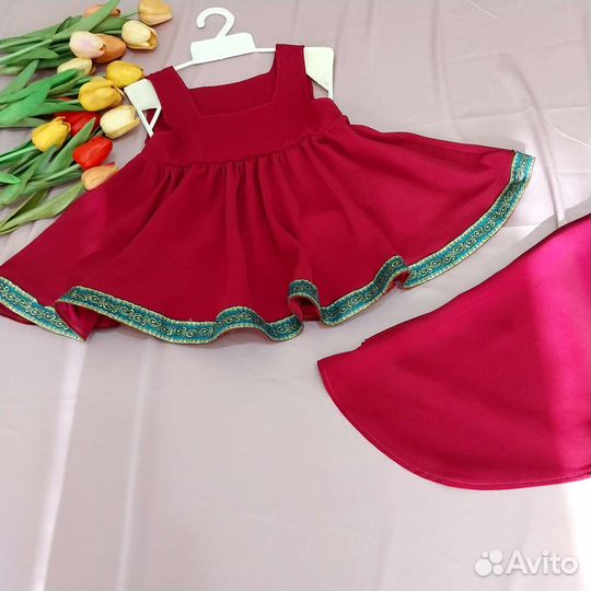 Сарафан с касынкой