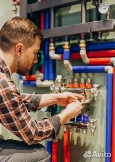 Услуги сантехника Монтаж бойлера, душевой, унитаза