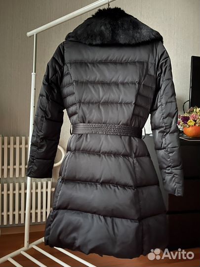 Lime пуховик черный