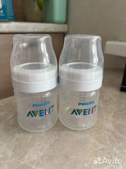 Бутылочки avent 2шт 125мл