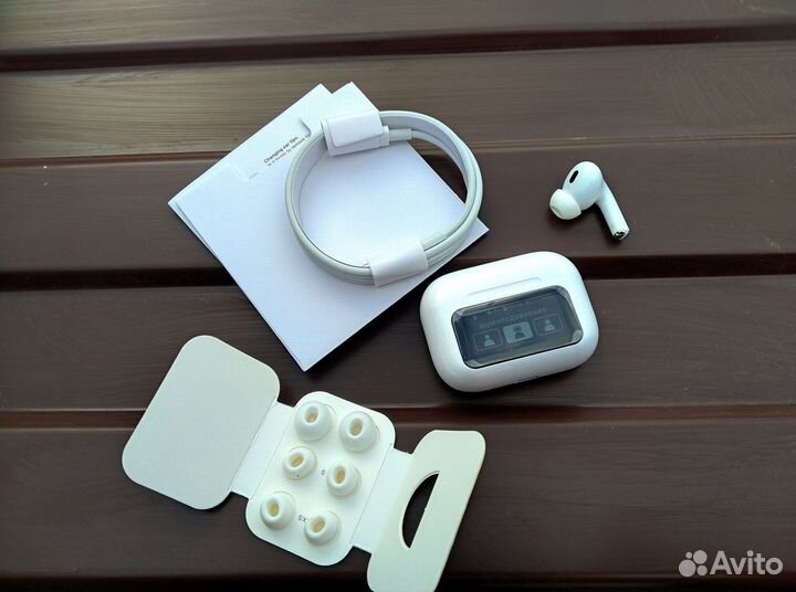 Airpods pro 2 premium с экраном (новые)