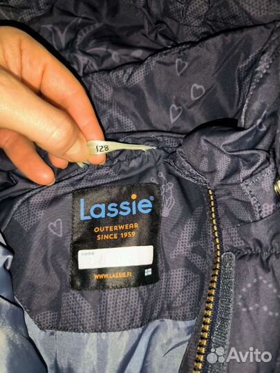 Пальто lassie р.128 и брюки lassietec р.134