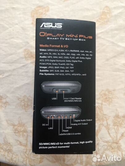 Смарт тв приставка asus SMART TV set-top box