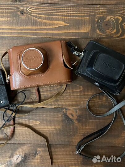 Плёночный фотоаппарат фед 5 и ломо