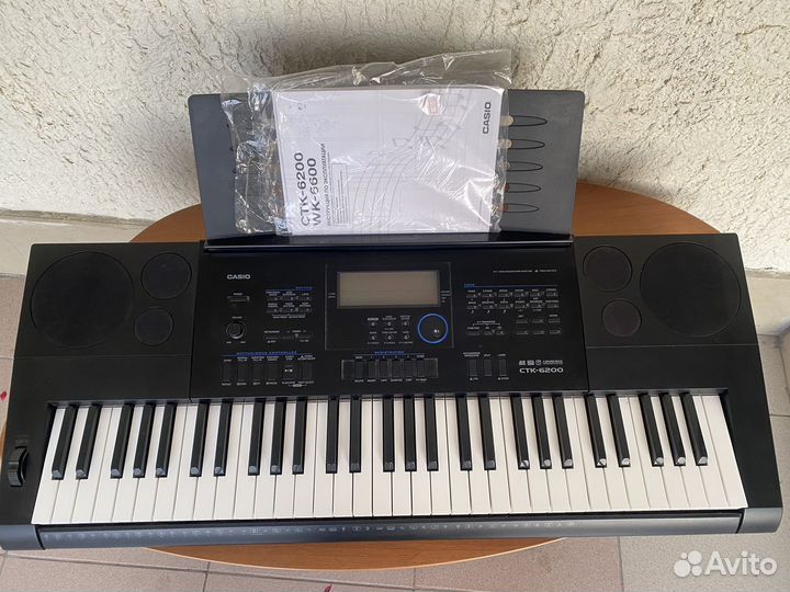 Синтезатор casio ctk 6200