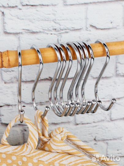 Набор крючков для рейлинга