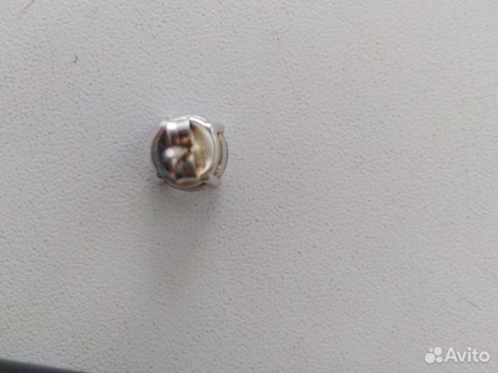 Серебряные серьги 2шт