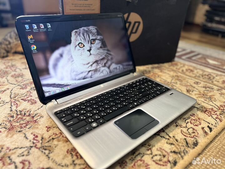 Мощный Ноутбук HP 4ядра/6гб/500гб/2 видеокарта