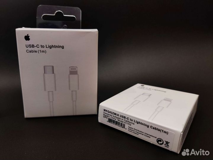 Кабель lightning - usb / lightning - type c