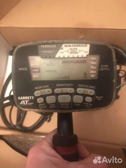 Металлоискатель garrett AT pro