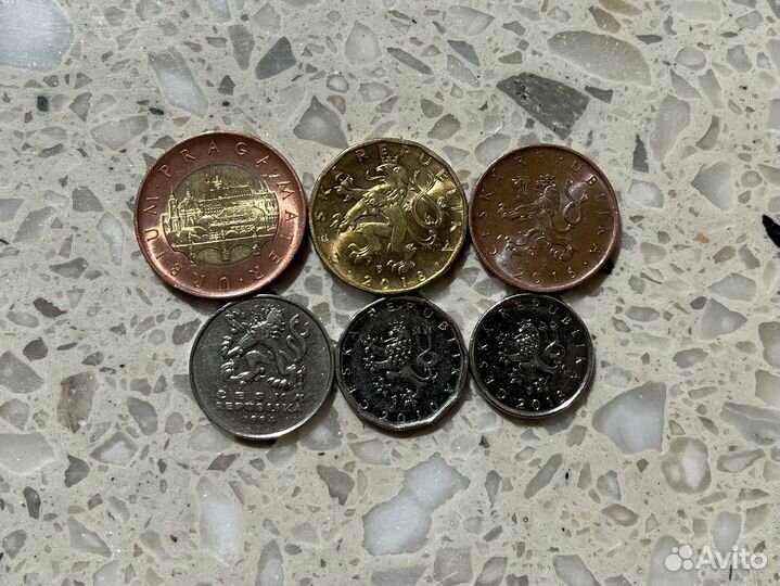 Набор крон чехии