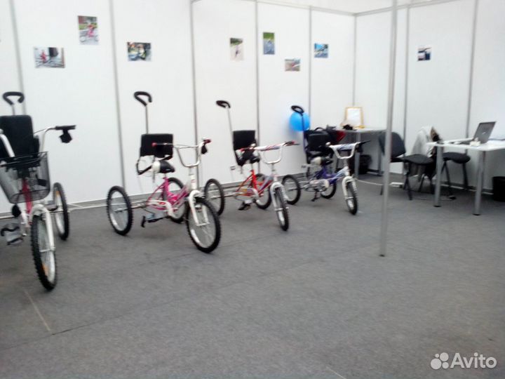 Велосипед-тренажер для детей с дцп