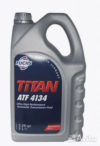 Масло трансмиссионное fuchs titan atf 5 литров купить в Москве | Авито