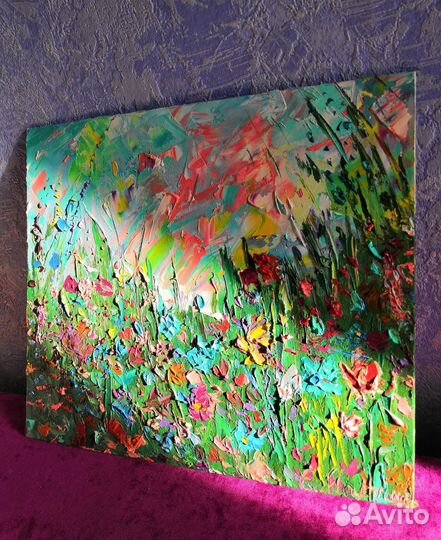 Картина маслом на холсте 