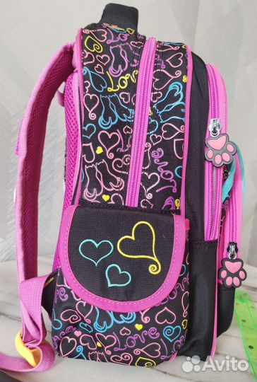 Рюкзак школьный для девочки 1 класс