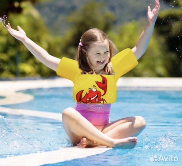 Детский жилет с нарукавниками