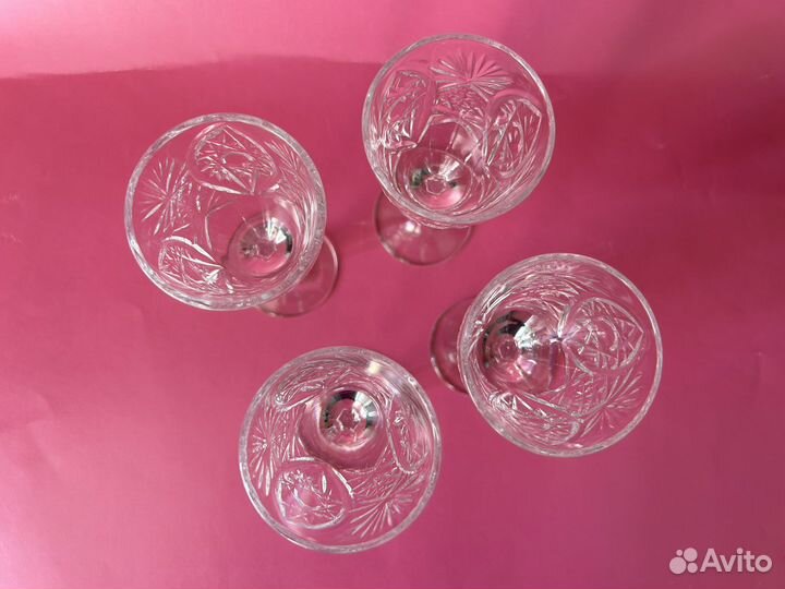 Рюмка на ножке СССР хрусталь