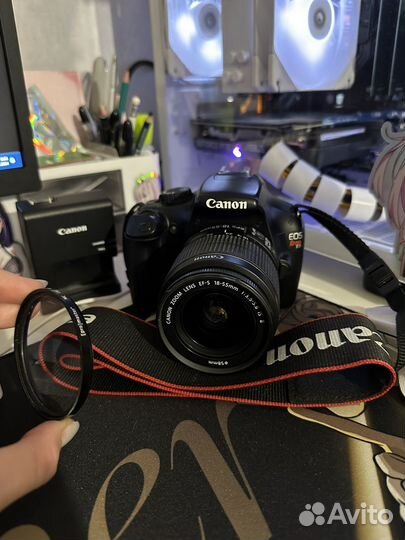 Фотоаппарат canon eos 1100d + подарок UV filter