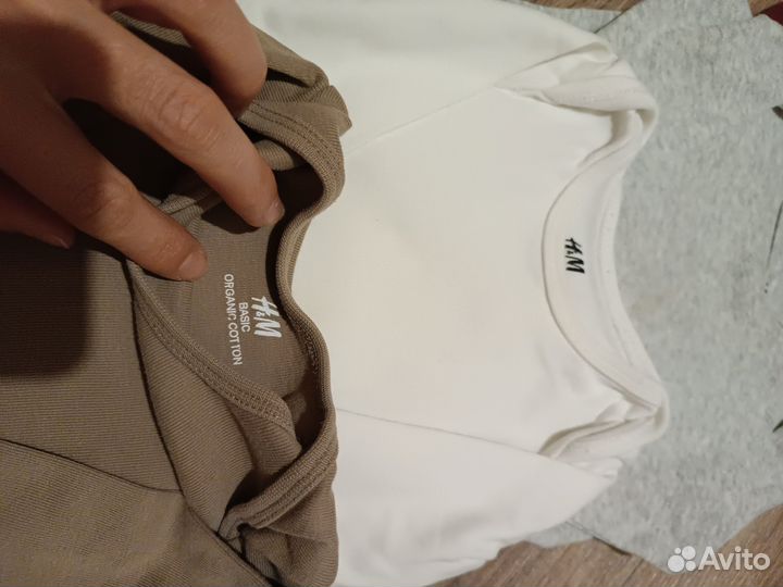 Боди для малышей H&M, Carter's, George, 9 штук