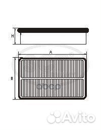 Фильтр воздушный SB2226 SCT