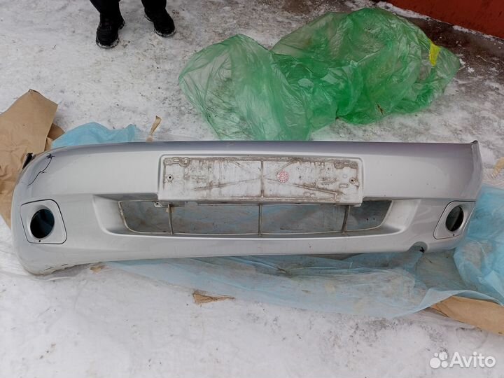 Бампер передний на Калину 1