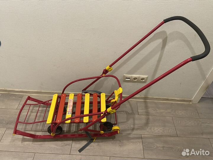 Санки на колёсах Снегокат