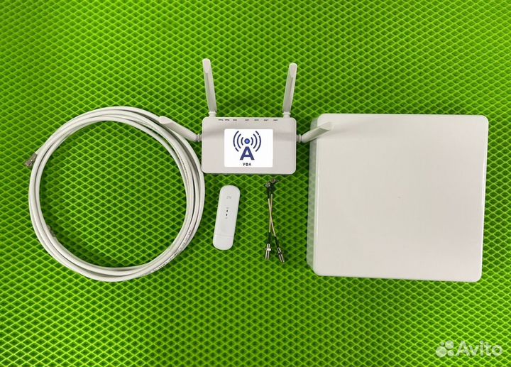 Комплект усиления интернета на дачу 4G