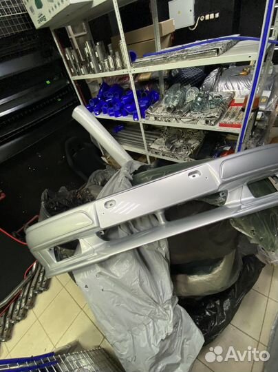 Бампер передний ваз 2114 люкс в цвет