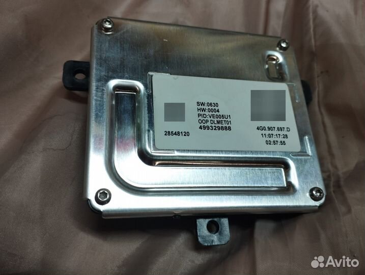 4G0907397D Audi VW блок управления светодиодов