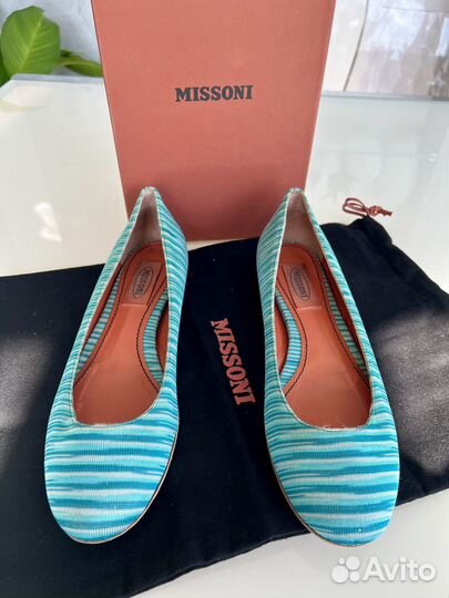 Балетки Missoni (оригинал) р.39