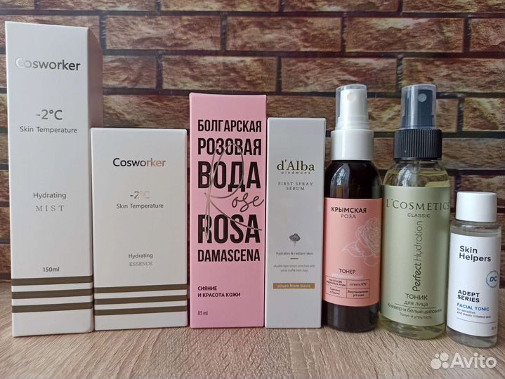 Средства для умывания и тоники/мисты