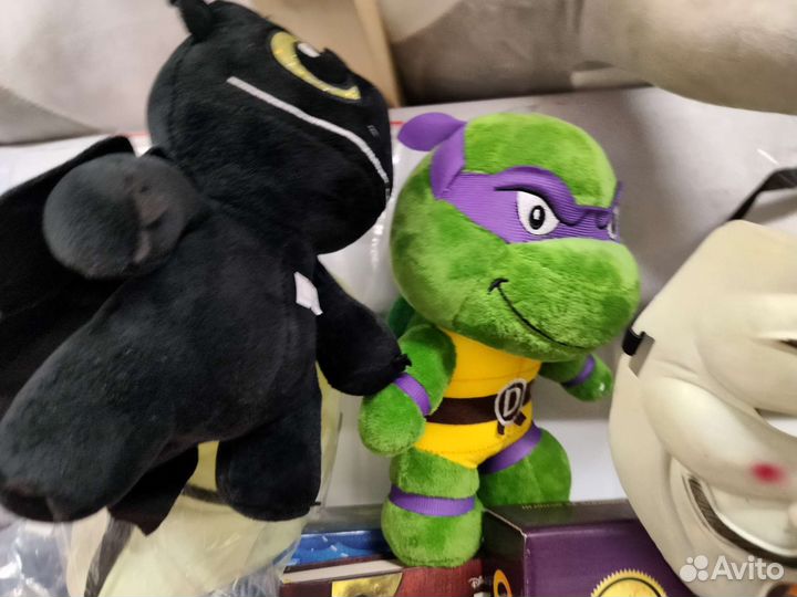 Черепашка нинзя мягкая 25 см