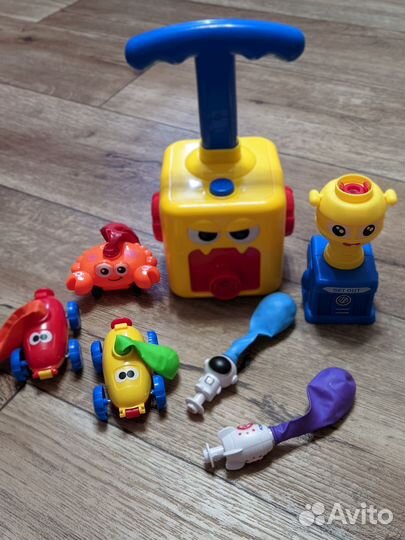 Реактивная игра с воздушными шариками