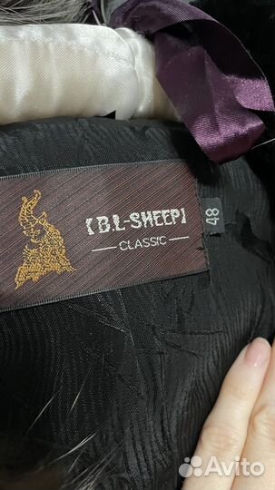 Шуба, полушубок чернобурка