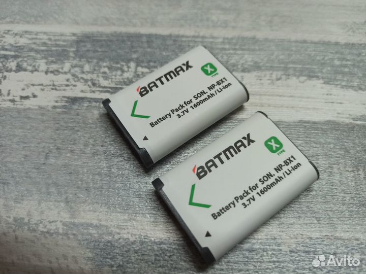 Новые аккумуляторы NP-BX1 для экшнкамеры Sony