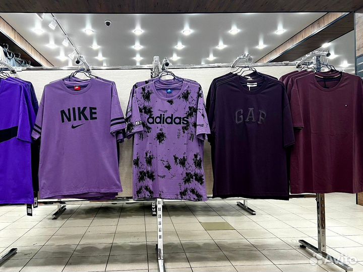 Турецкие футболки Moschino, Philipp Plein, Nike