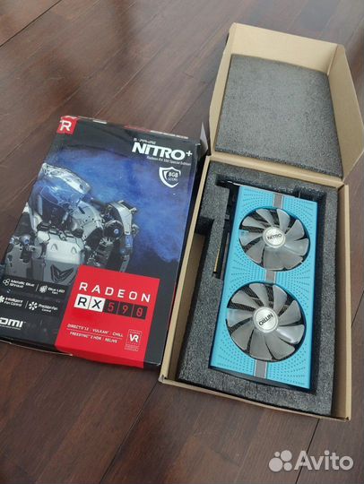 Видеокарта Sapphire AMD Radeon RX 590 Nitro+